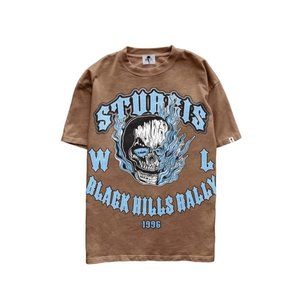 WARREN LOTAS STURGIS BLACK HILLS RALLY T-SHIRT SZ MEDIUM M